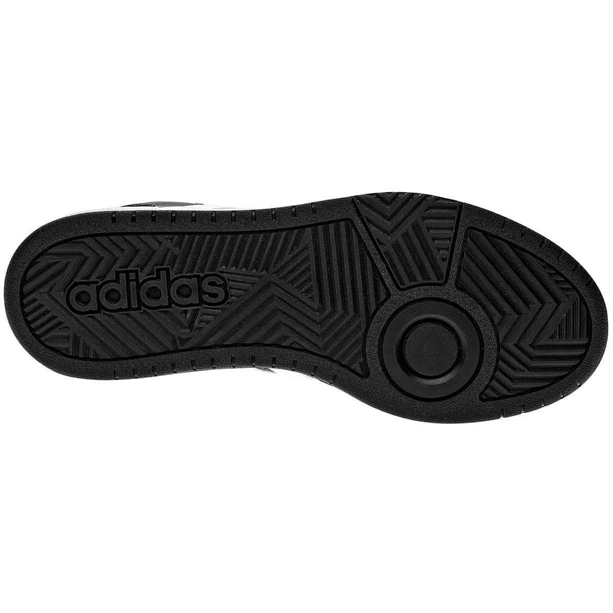 Tenis Hoops 3.0 Mid para joven marca Adidas Negro cod. 110251