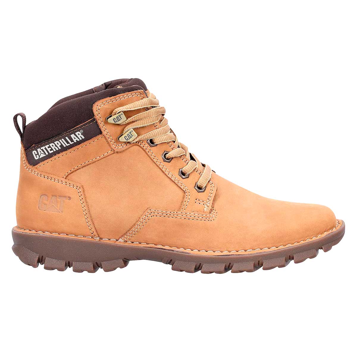 Bota de piel  para Hombre marca Caterpillar Camel cod. 110346