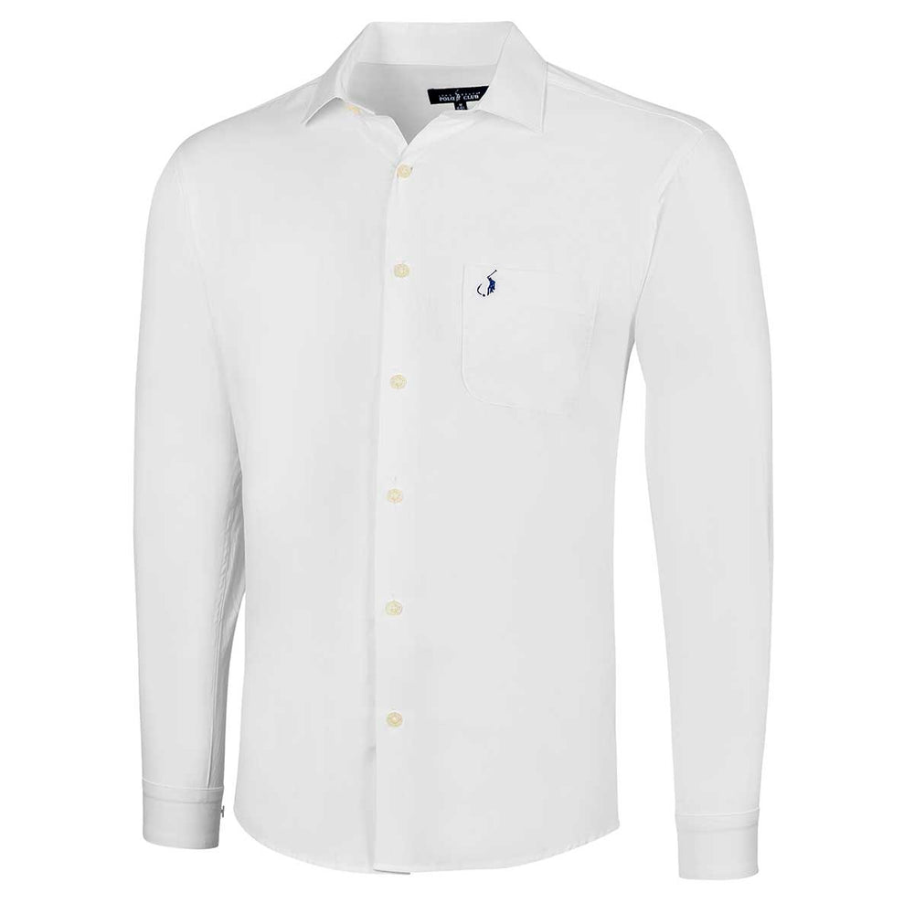 Pakar.com | Tienda online | Calzado Escolar | Camisa manga larga Long Beach Polo Club para hombre | Regreso a clases | Vacaciones de Verano