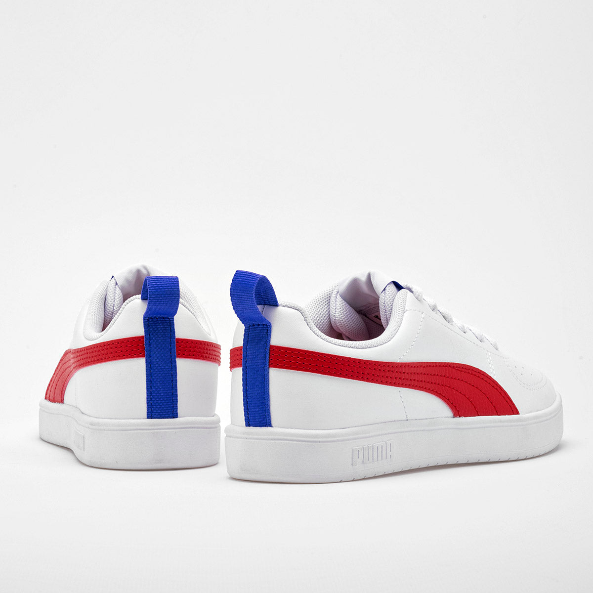 Tenis Rickie Jr para Joven marca Puma Blanco