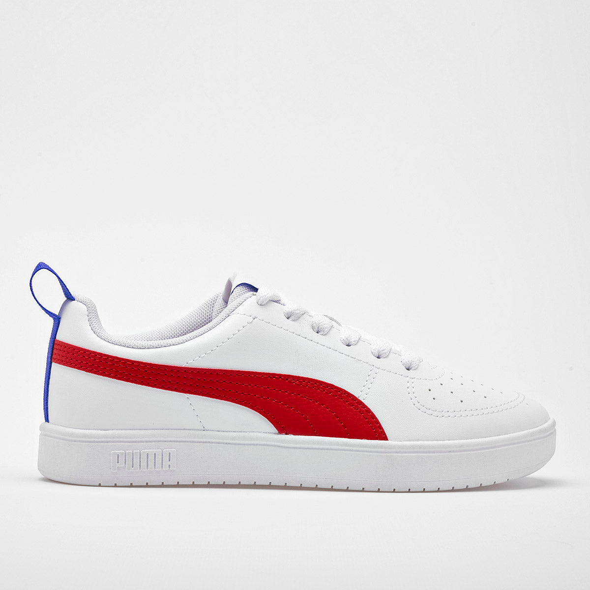 Tenis Rickie Jr para Joven marca Puma Blanco