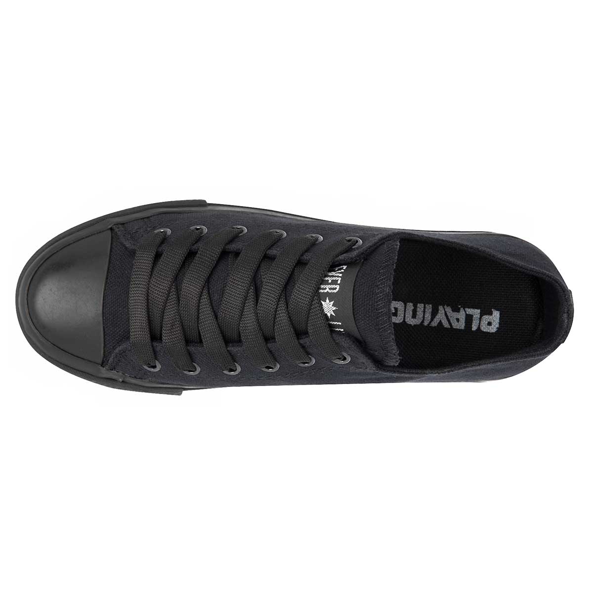 Tenis urbano negro para mujer marca Playing cod. 111174