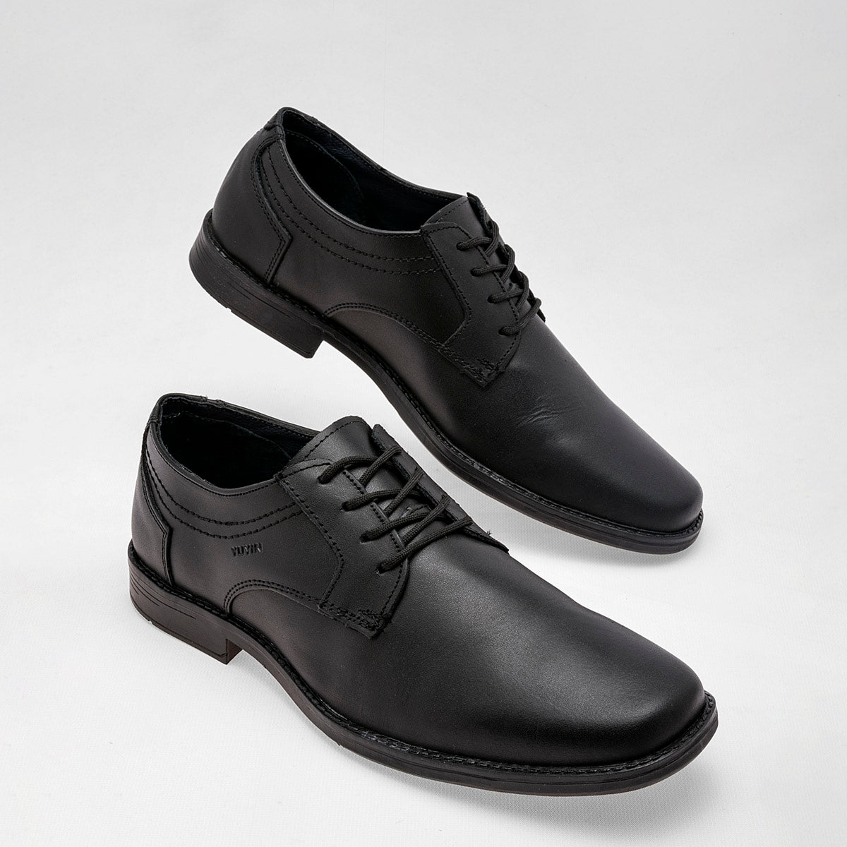Zapato escolar para Niño marca Yuyin Negro