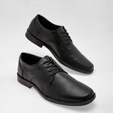Zapato escolar para Niño marca Yuyin Negro