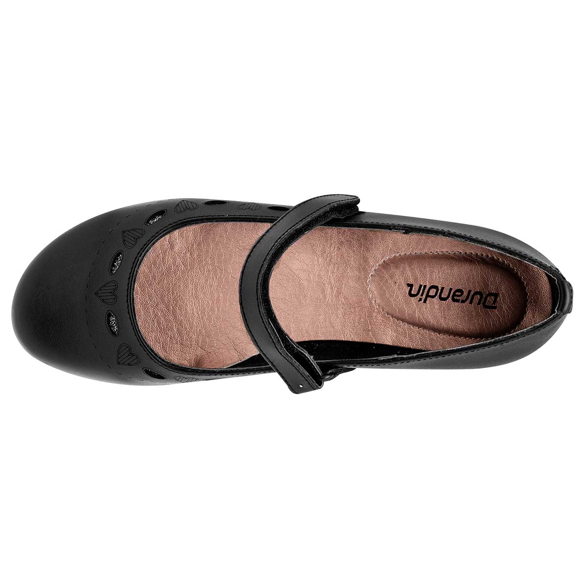 Zapato escolar para joven marca Durandin Negro cod. 111299