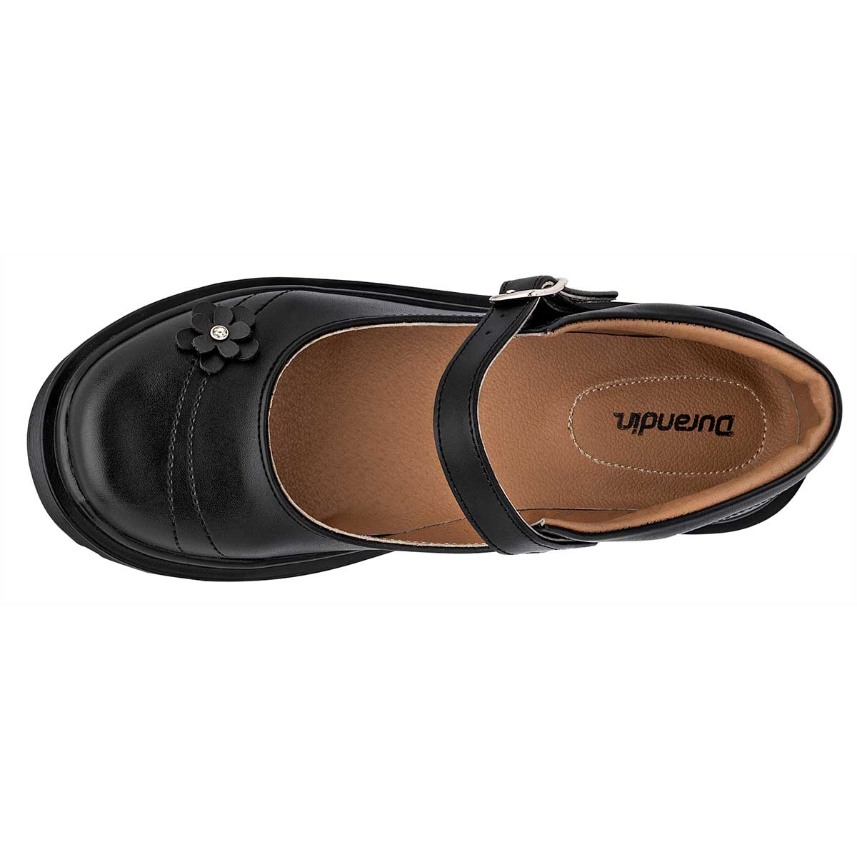 Zapato escolar para niña marca Durandin Negro cod. 111300