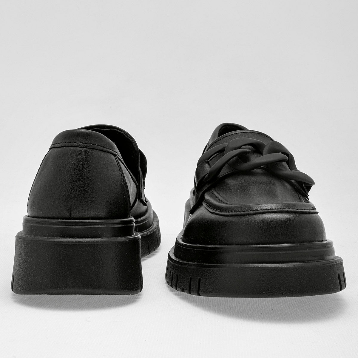 Mocasín escolar para joven marca Green Love Negro cod. 111310