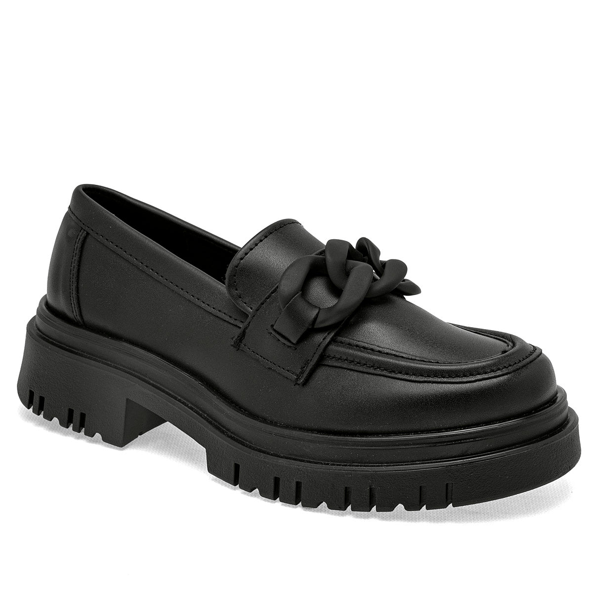 Mocasín escolar para joven marca Green Love Negro cod. 111310