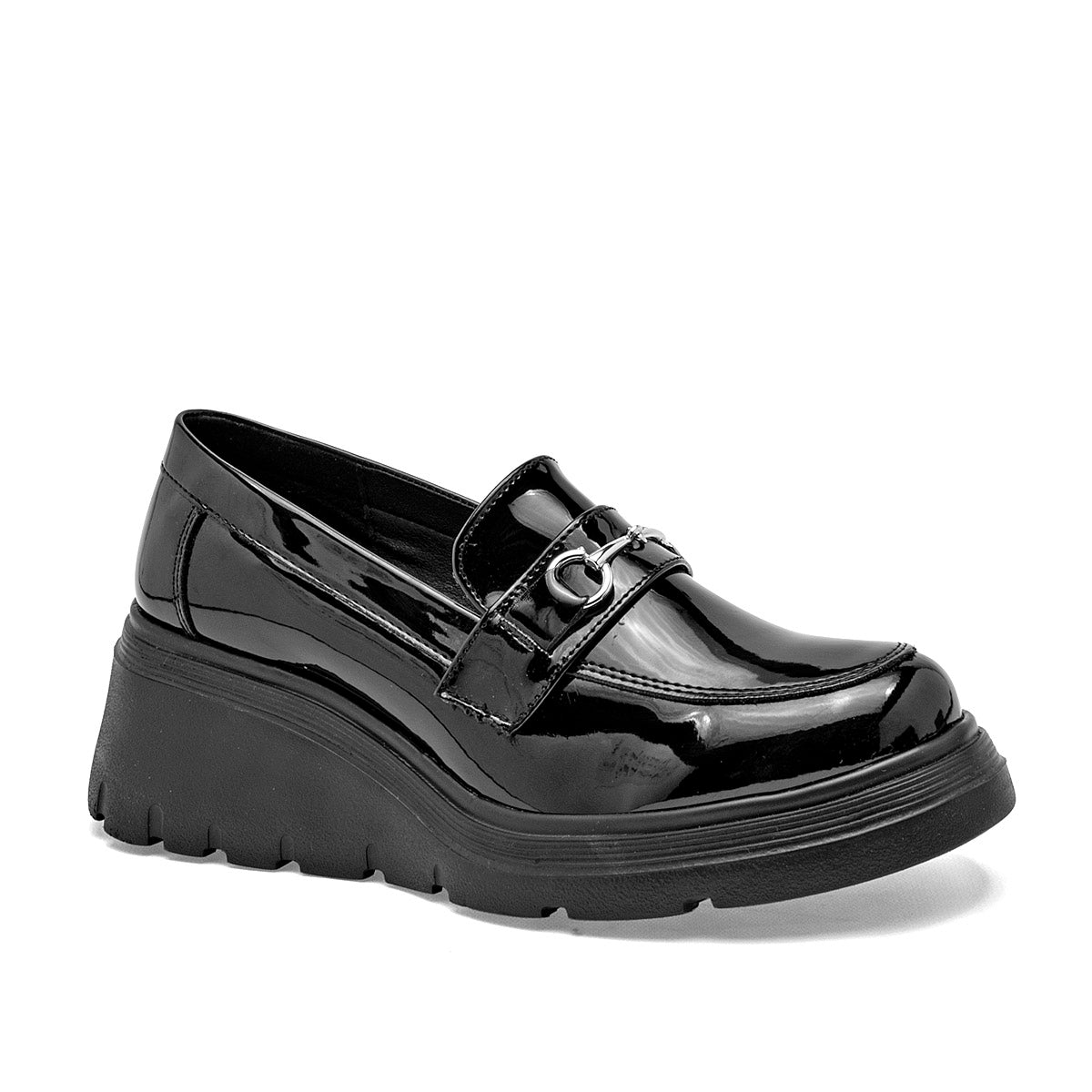 Zapato escolar para joven marca Green Love Negro cod. 111314