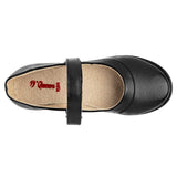 Zapato escolar con broche de velcro para niña marca Queen cod. 111324