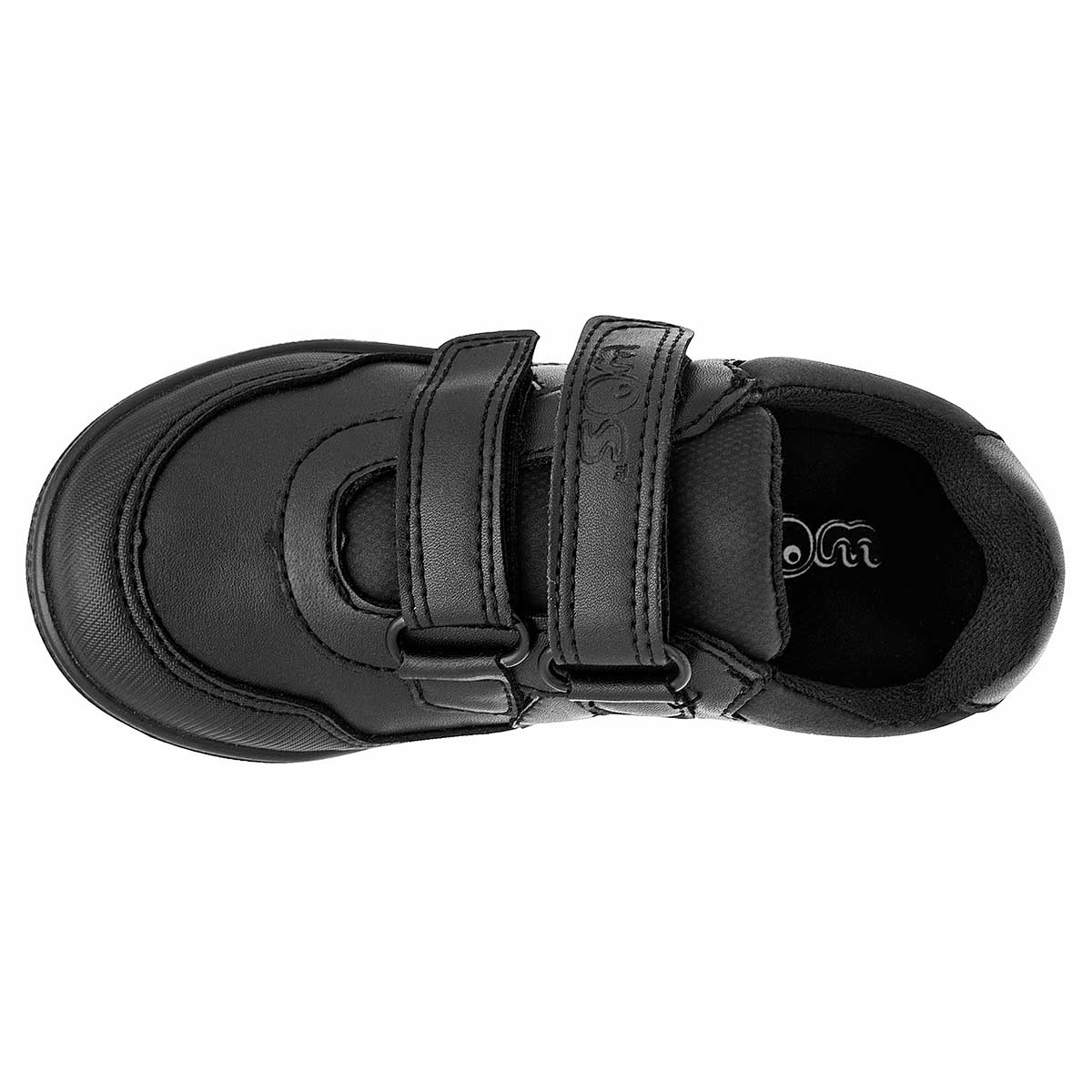 Tenis escolar con velcro para Niño marca Wos Guany cod. 111330