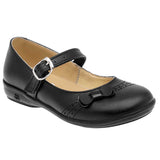 Zapato escolar para niña marca Yondeer Negro cod. 111337