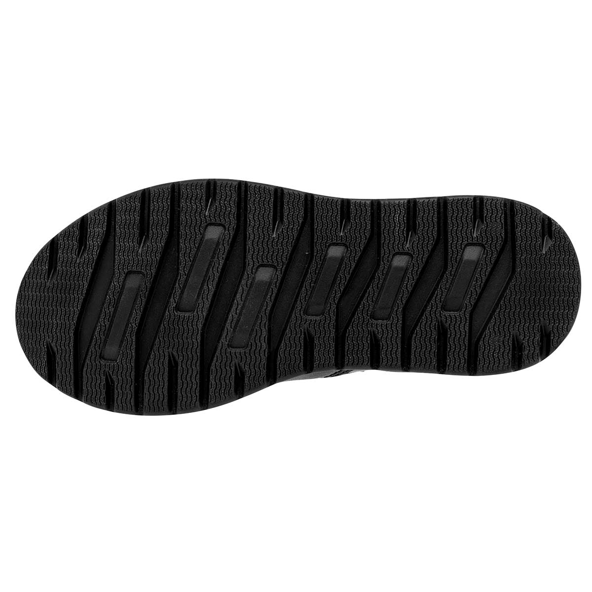 Zapato escolar con velcro para Niño marca Yuyin Negro cod. 111345