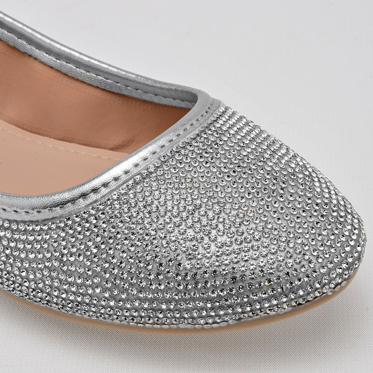 Balerina Glitter para bebé niña marca Celex Plata cod. 112033