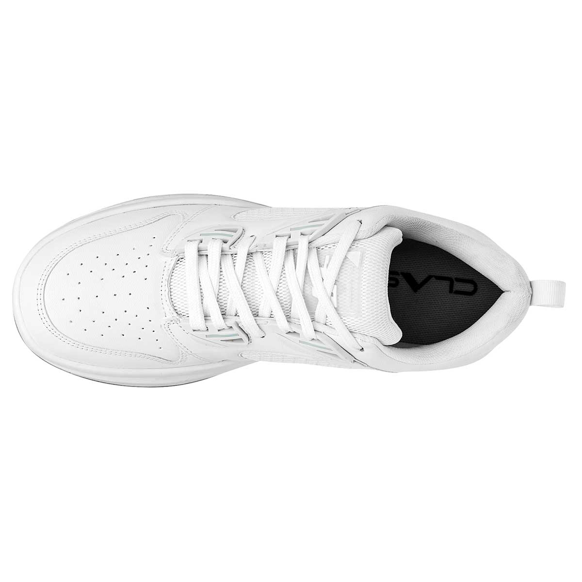 Tenis escolar para joven marca Clasben Blanco cod. 112090