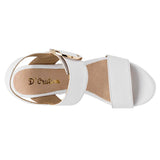 Zapatilla para mujer marca D'Cristian Blanco cod. 112141