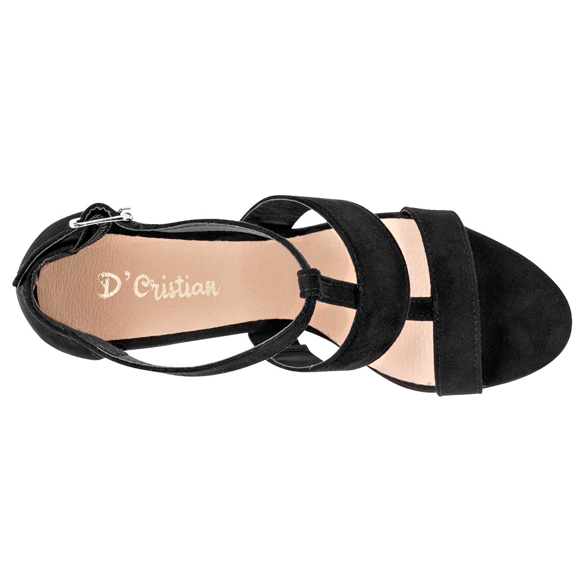 Zapatilla para mujer marca D'Cristian Negro cod. 112143