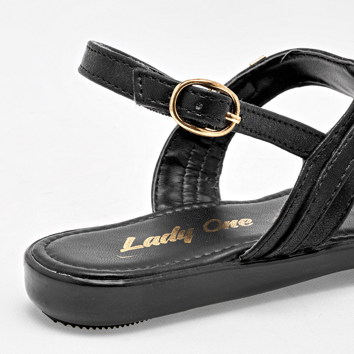 Sandalia para mujer marca Lady One Negro cod. 112396