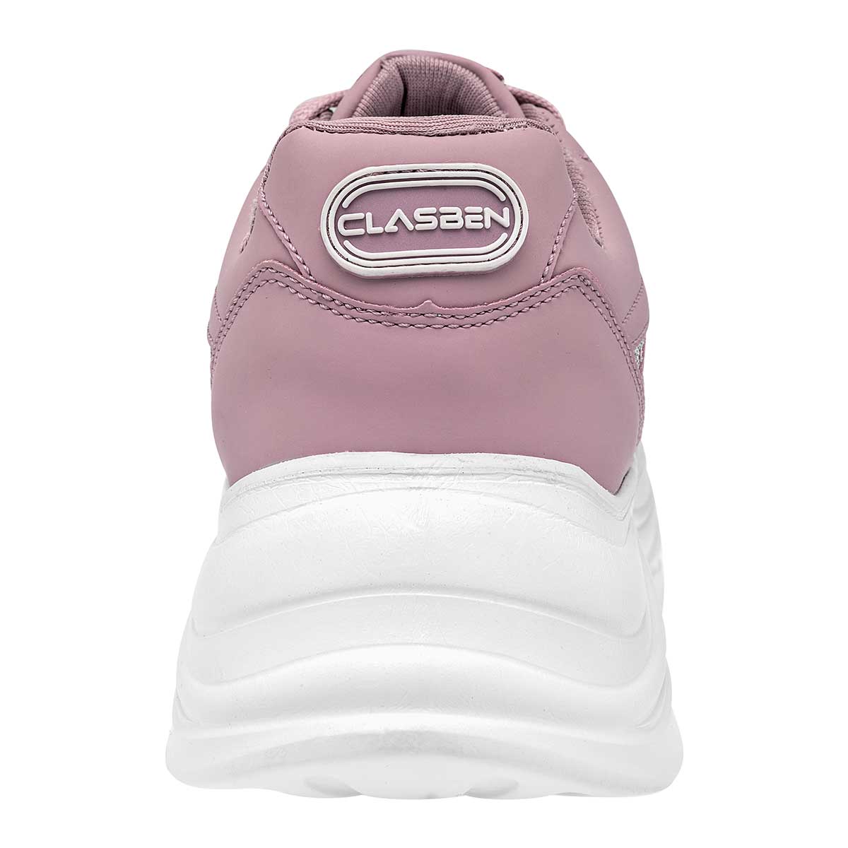 Tenis urbano para mujer marca Clasben Lila cod. 112534