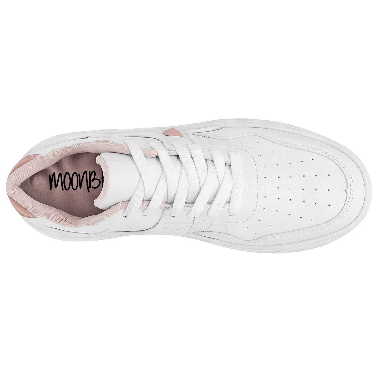 Tenis escolar para joven marca Moonbeat Blanco cod. 112540