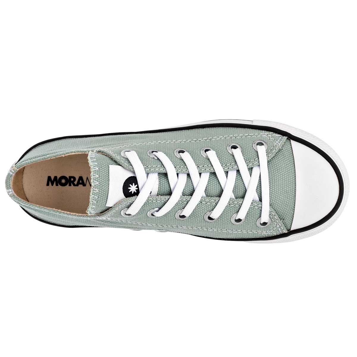 Tenis para mujer marca Moramora Verde cod. 112606