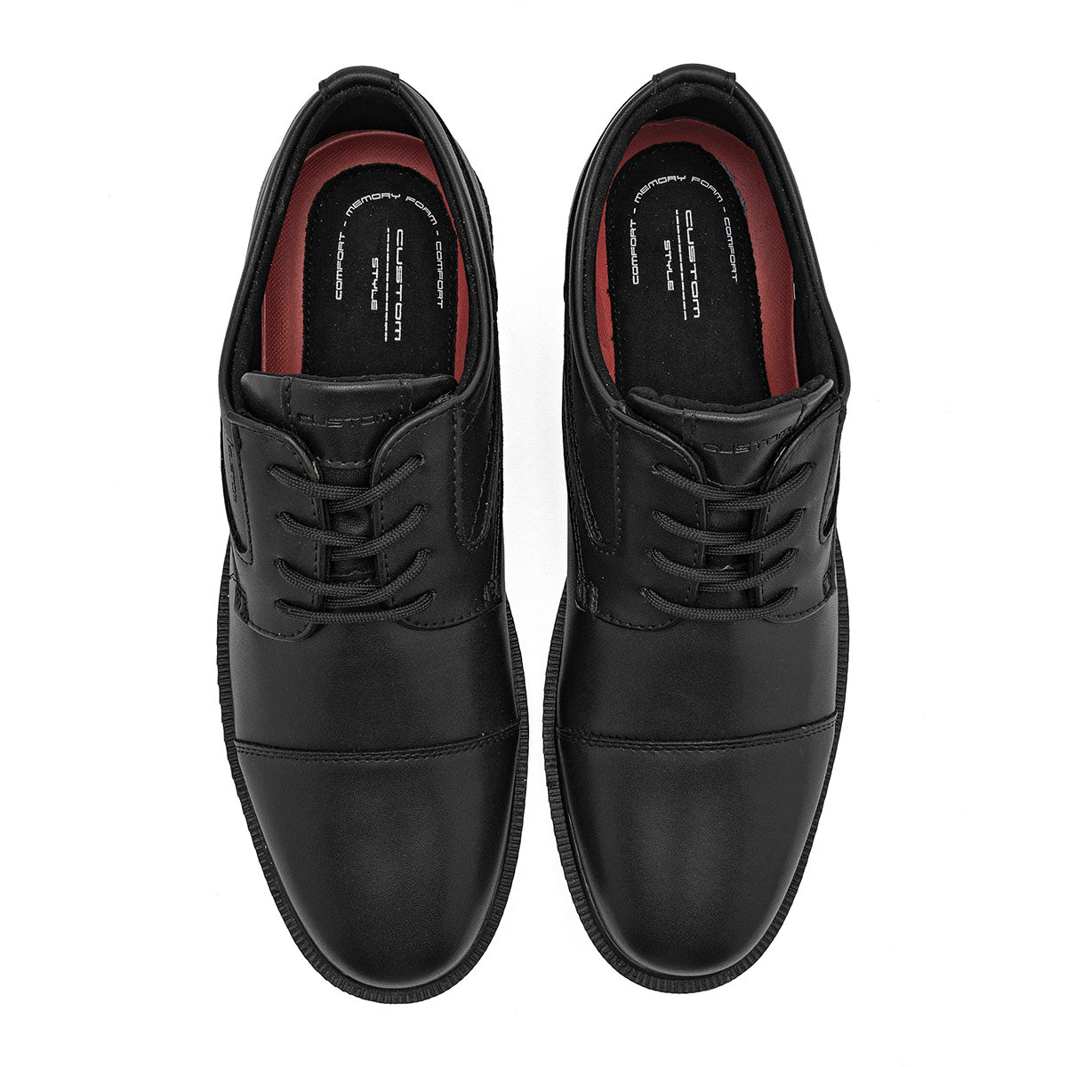 Zapato vestir Negro Total para hombre
