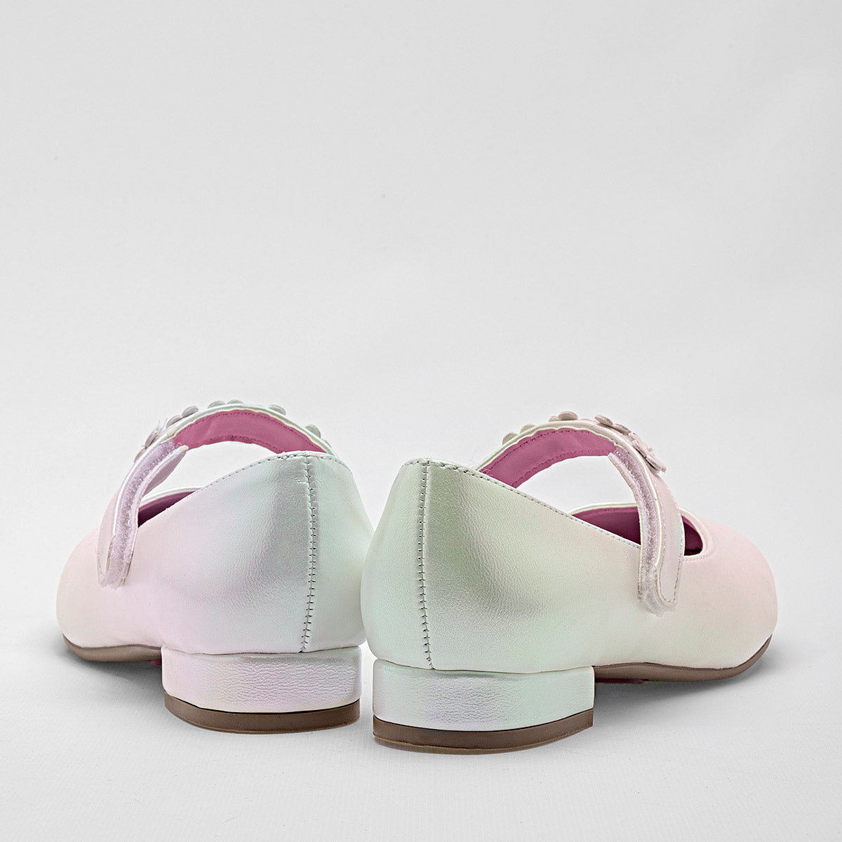 Zapato para graduación para niña marca Tropicana Blanco cod. 113015