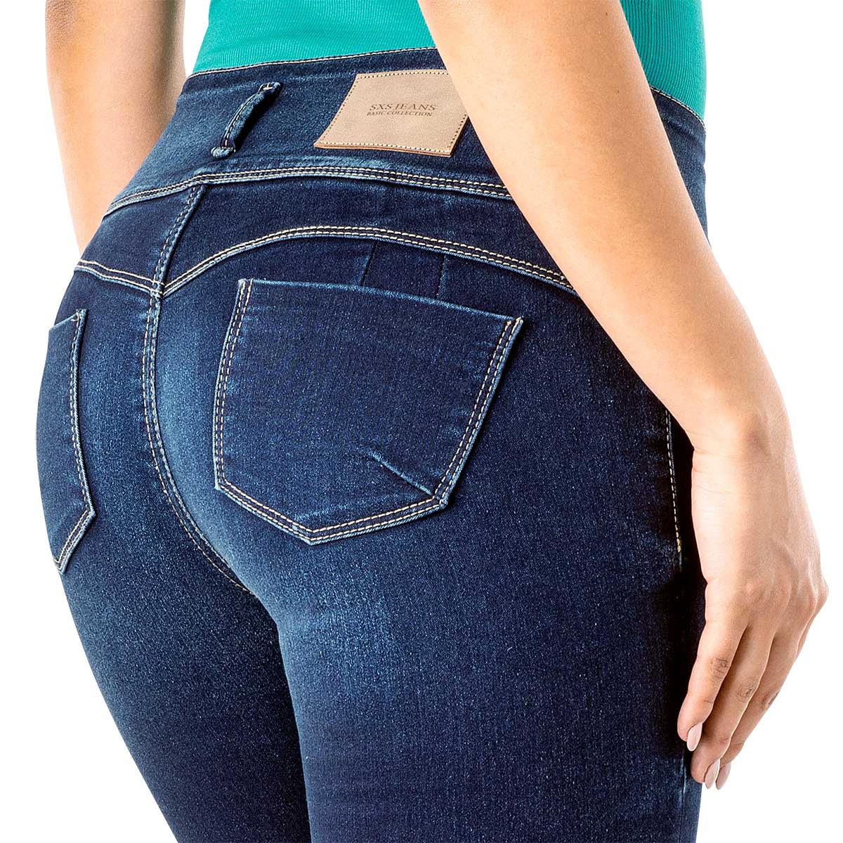 Jeans  para mujer marca Felker Azul cod. 113130