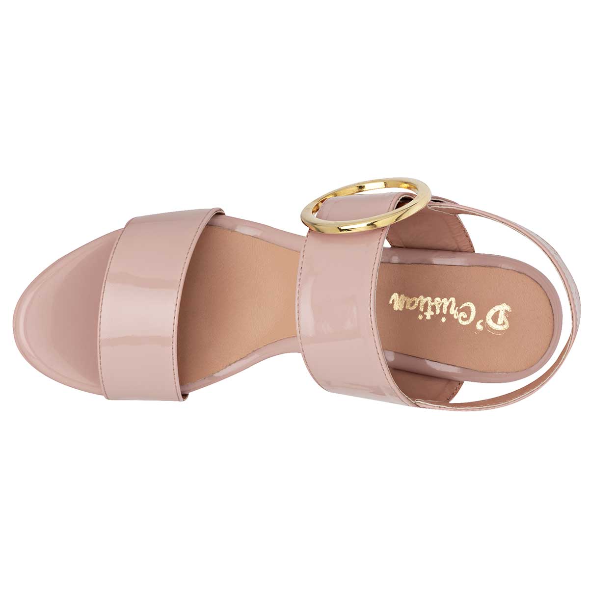 Sandalia para mujer marca D'Cristian Nude cod. 113365