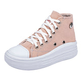 Tenis plataforma  para Mujer marca American Polo Rosa cod. 113594