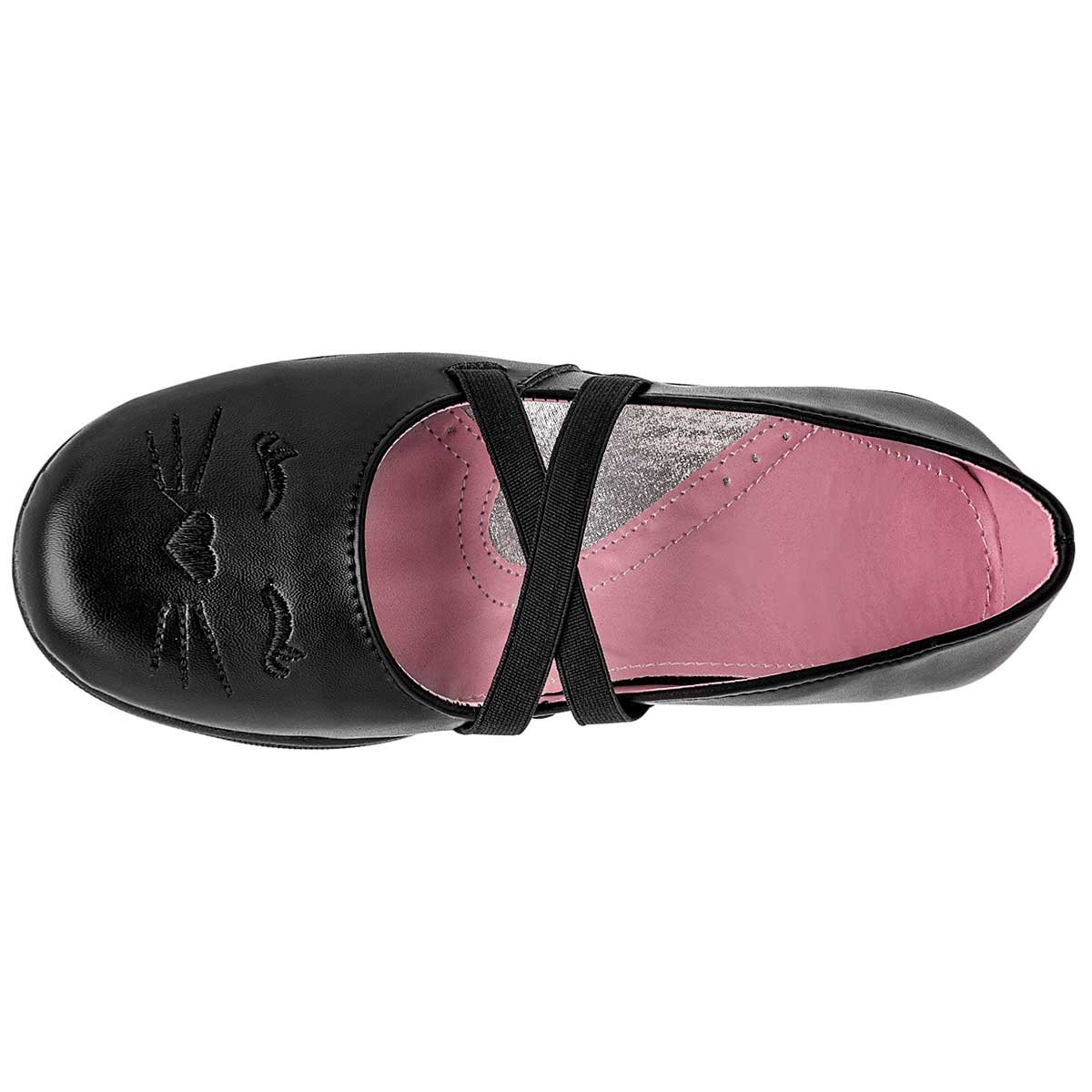 Zapato escolar para niña marca Giland Negro cod. 113597