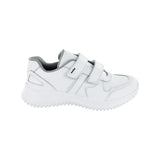 Tenis escolar de piel para Niño marca Audaz Blanco cod. 113819