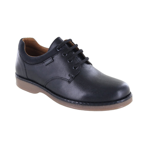 Zapato escolar de piel para Joven marca Audaz Negro
