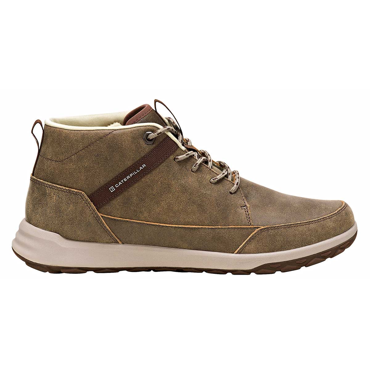 Bota de piel  para Hombre marca Caterpillar Beige cod. 115765