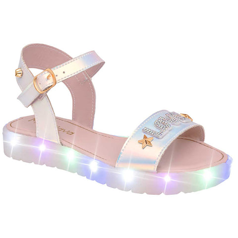 Sandalia con luces Celex para niña preescolar