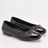 Ballerina escolar para joven marca Flexi Negro cod. 116796