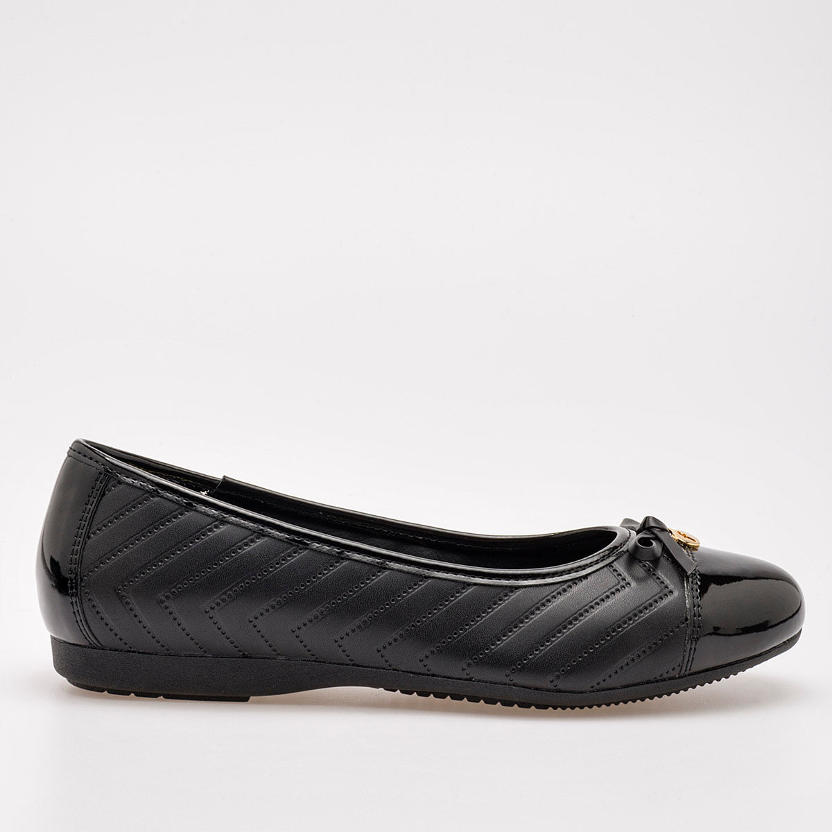 Ballerina escolar para joven marca Flexi Negro cod. 116796