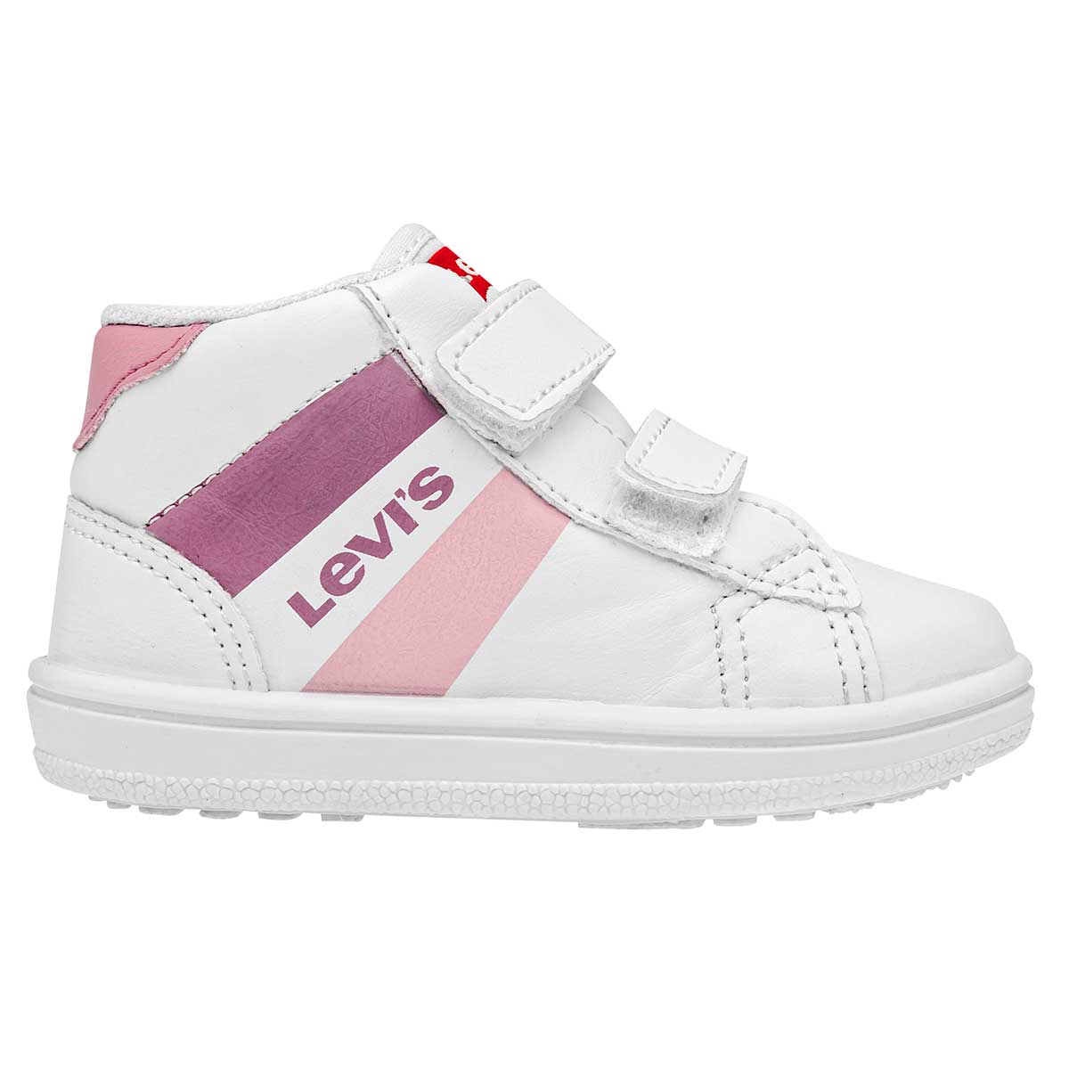 Tenis urbanos para niña bebé marca Levi's Blanco cod. 116993