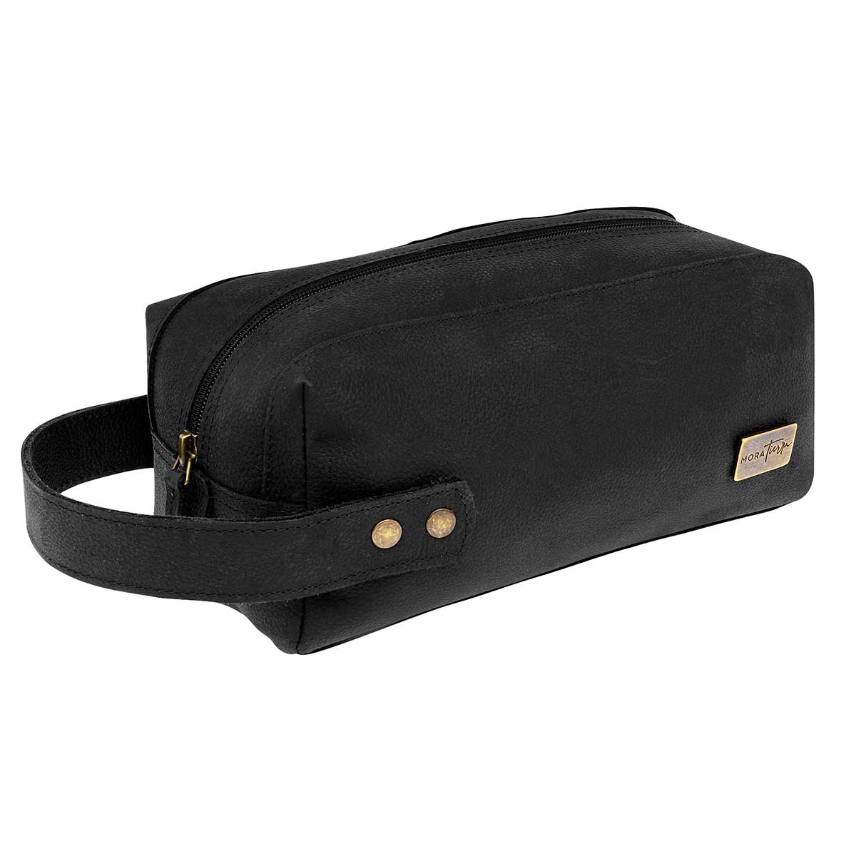 Neceser de piel Mora Tierra unisex