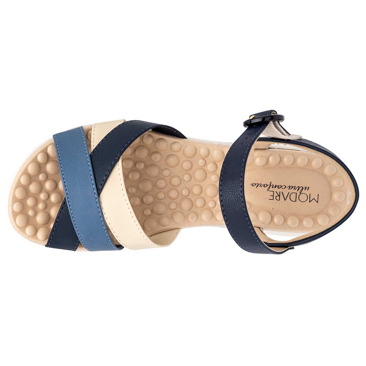 Sandalia para mujer marca Modare Azul marino cod. 117039