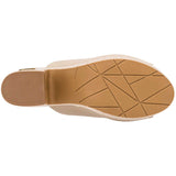 Sandalia para mujer marca Moramora Beige cod. 117077