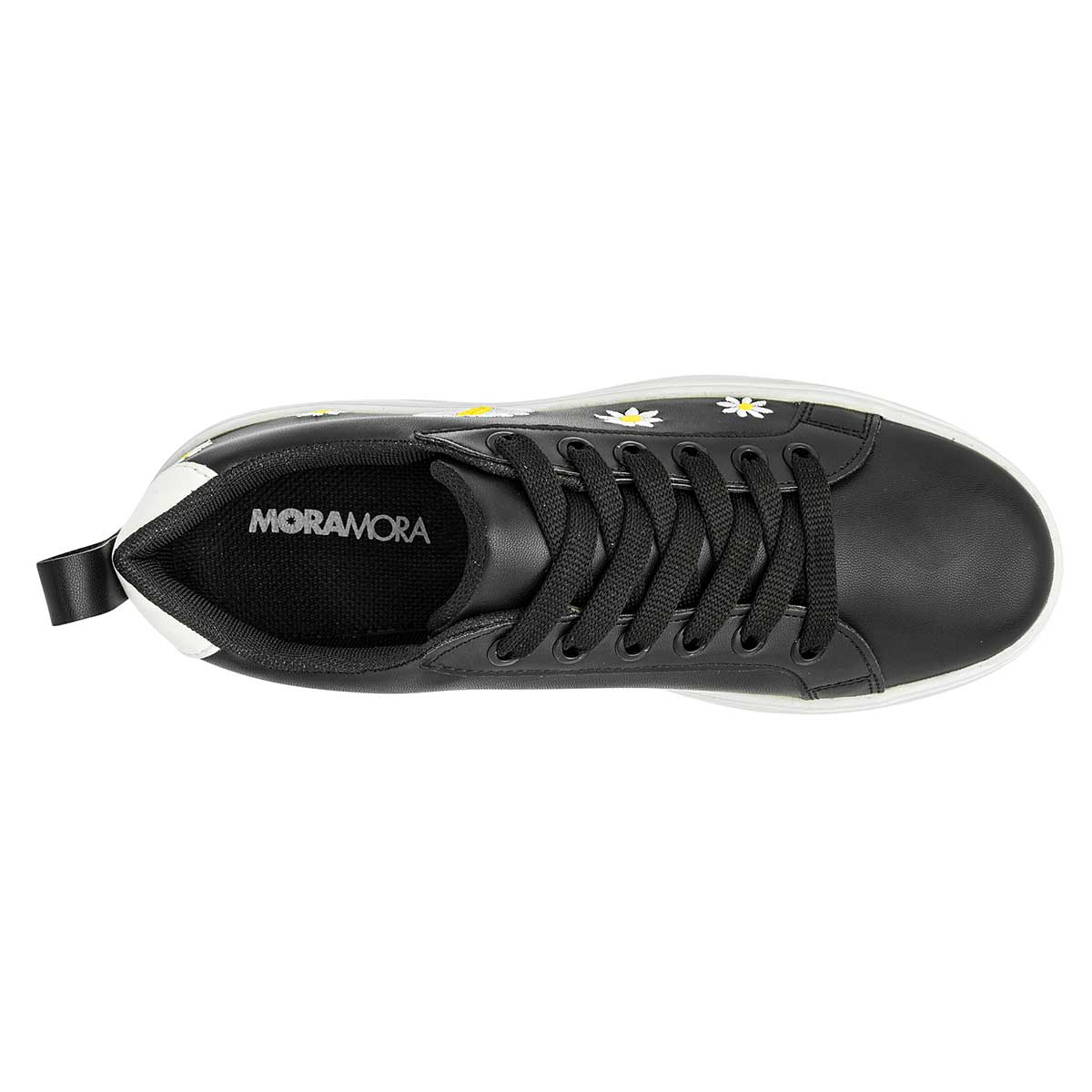 Tenis para mujer marca Moramora Negro cod. 117083