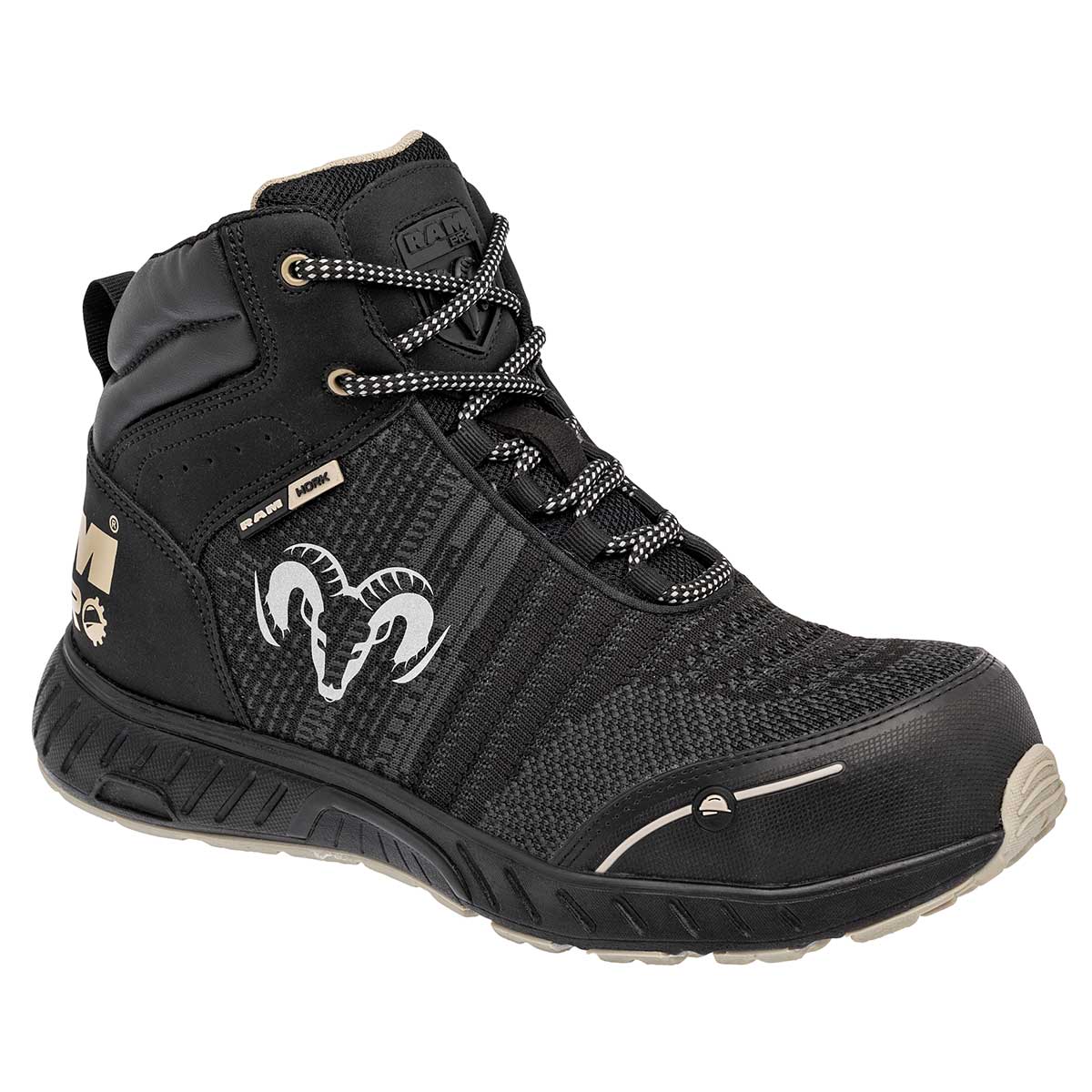 Ram Zapato industrial para hombre