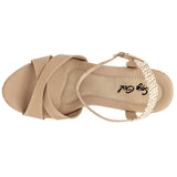 Sandalia para mujer marca Sexy Girl Beige cod. 117266