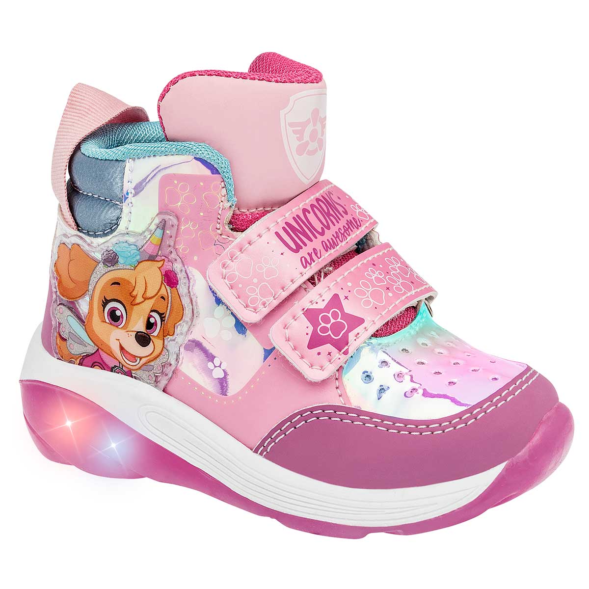 Pakar.com  | 🎄 Regalos de navidad y fin de año | Tenis de Paw Patrol con luces para niña marca Tenis Con Imaginación Fiusha cod. 117310