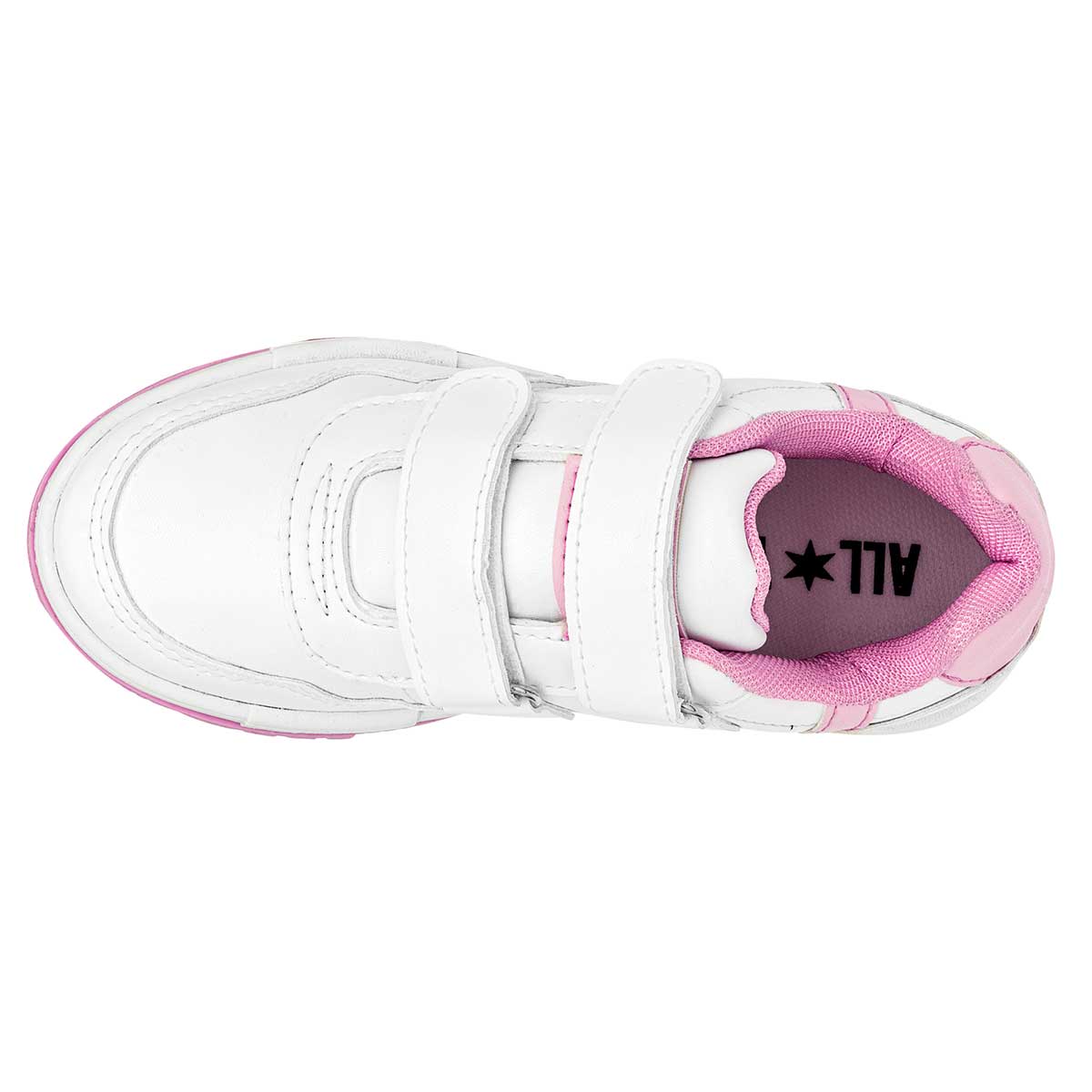 Tenis urbano para niña marca All Teen Blanco cod. 117454