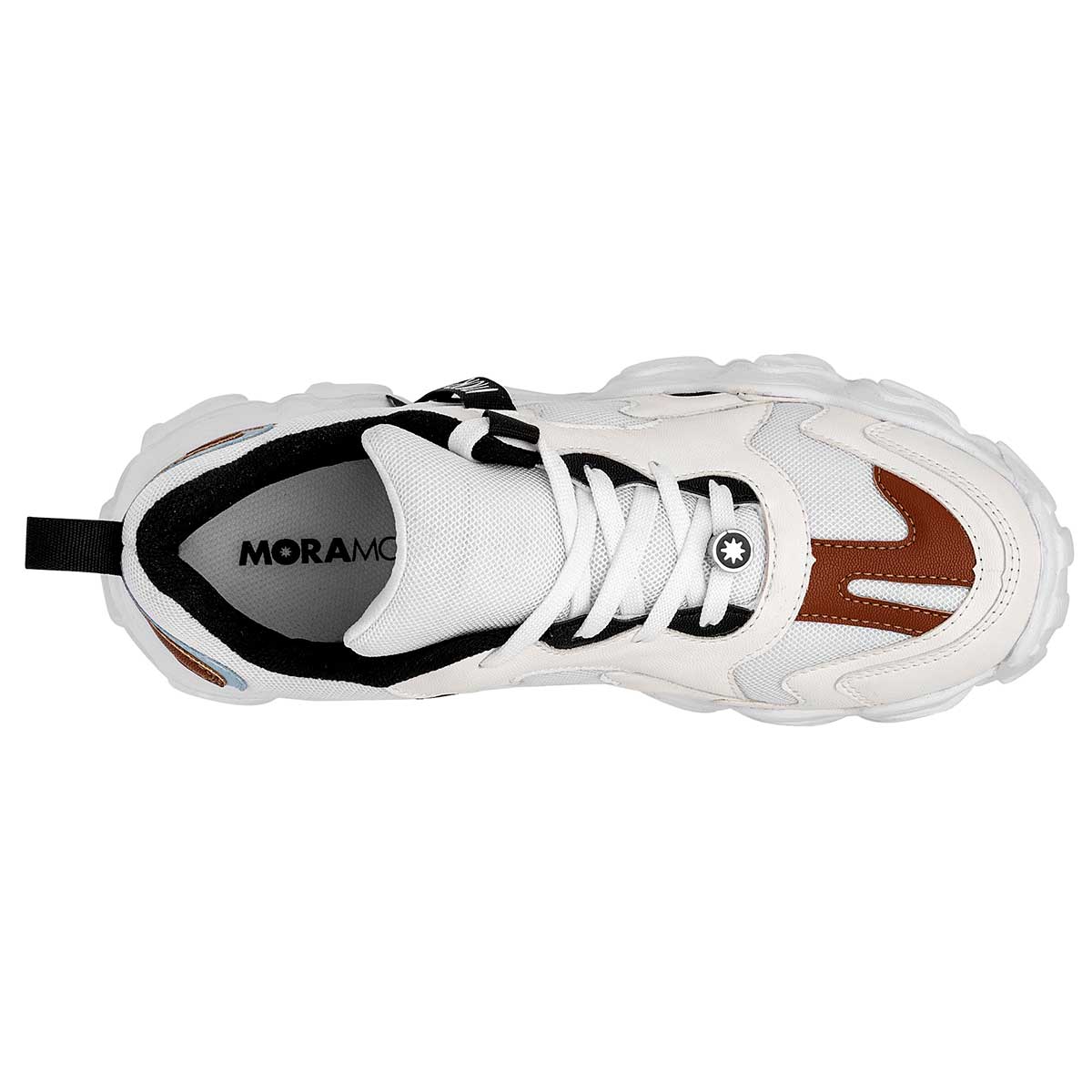 Tenis para mujer marca Moramora Blanco cod. 117769