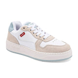 Tenis para mujer marca Levi's Blanco cod. 118675