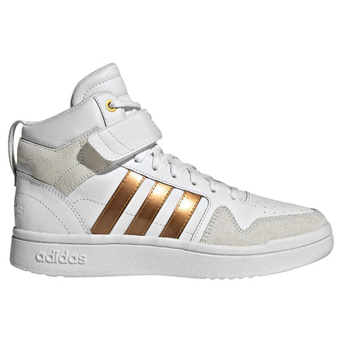 Tenis Postmove Mid para Mujer marca Adidas Blanco