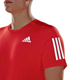 Playera Own The Run Tee para Hombre marca Adidas Naranja cod. 119128